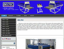 Tablet Screenshot of beltec.cz