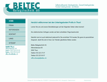 Tablet Screenshot of beltec.ch
